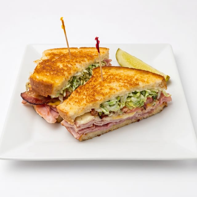 Grilled Club Sandwich.