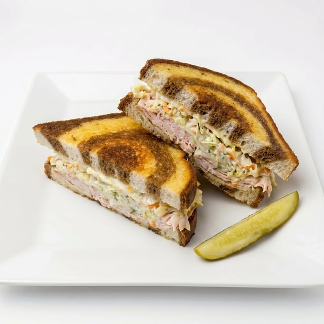 Turkey Reuben Sandwich.