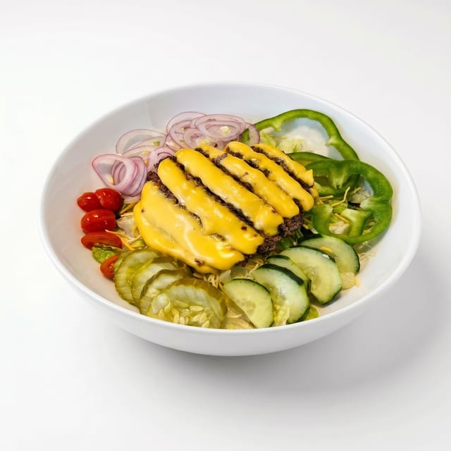 Cheeseburger Salad.