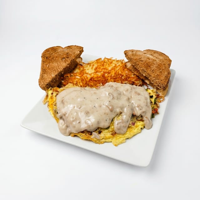 The Works Omelet.