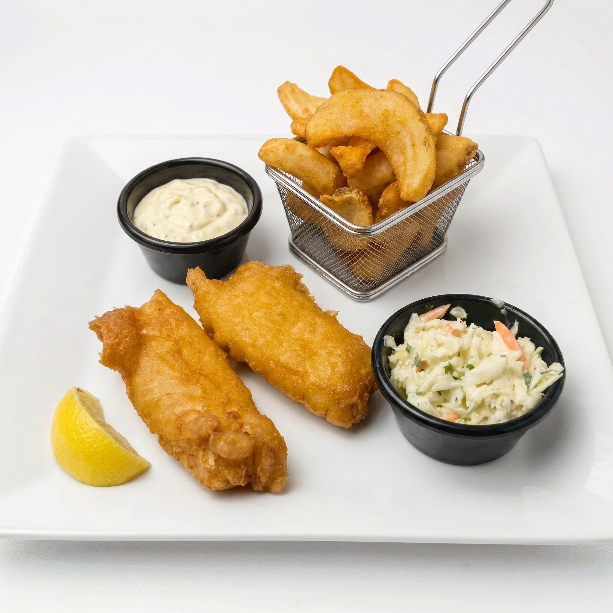 Cod Platter.