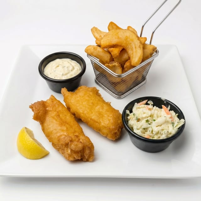 Cod Platter.