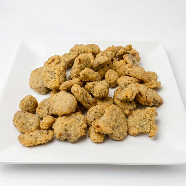 Breaded Portabella Mushrooms.
