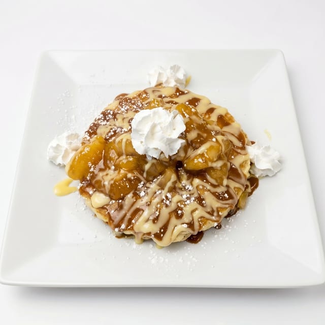 Caramel Apple Pancakes.