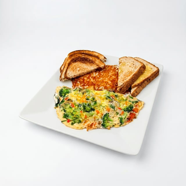 Vegetarian Omelet.